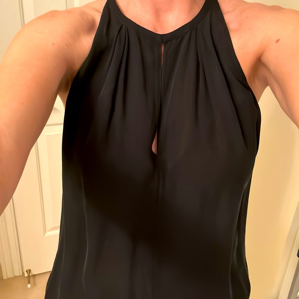 Elegant Black Sleeveless Top
